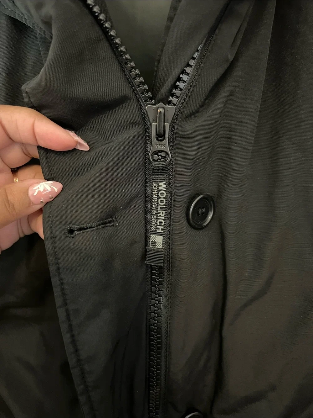 Woolrich Arctic Parka in Ramar Cloth with Duck Down Fill Jacket,medium